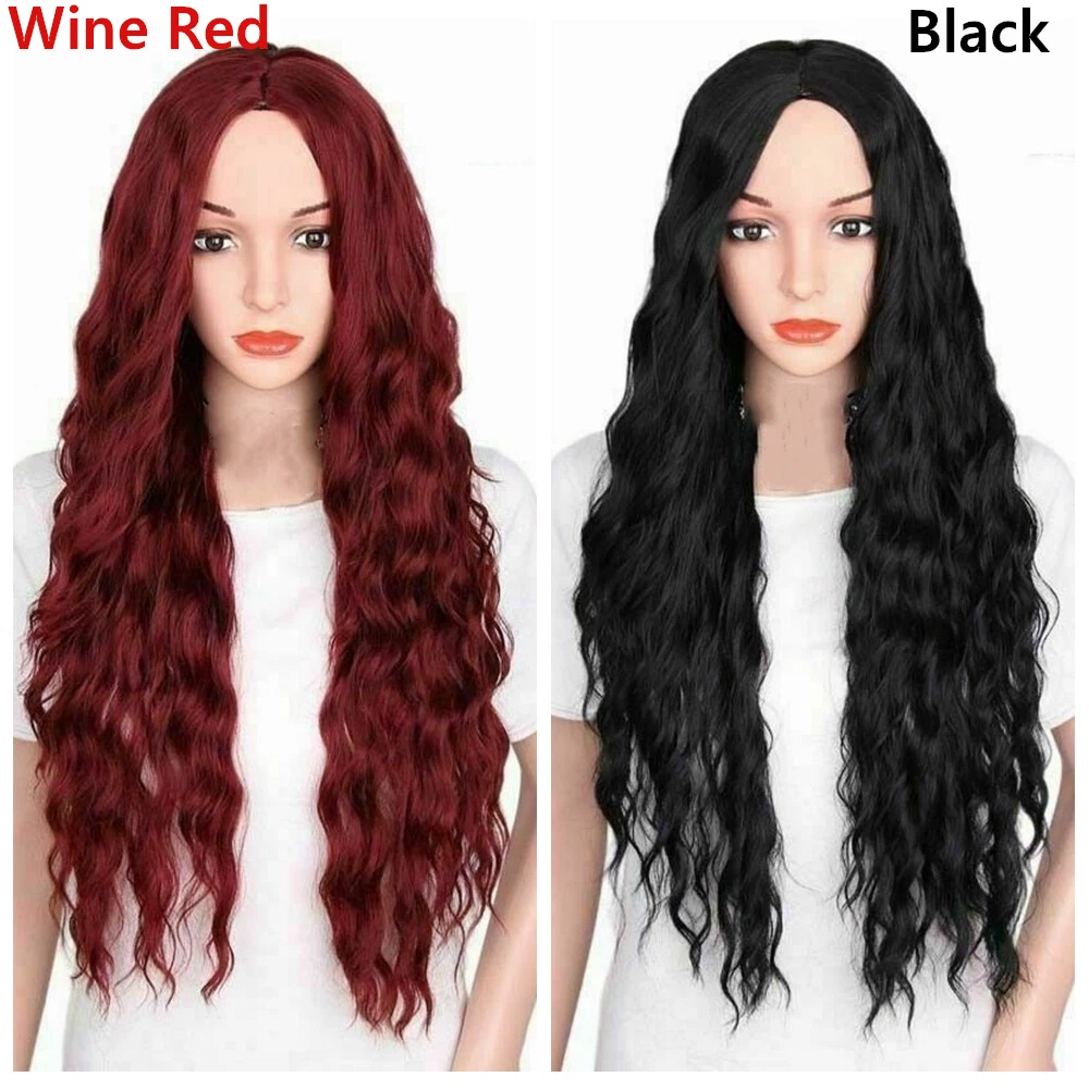 Natural top red wigs