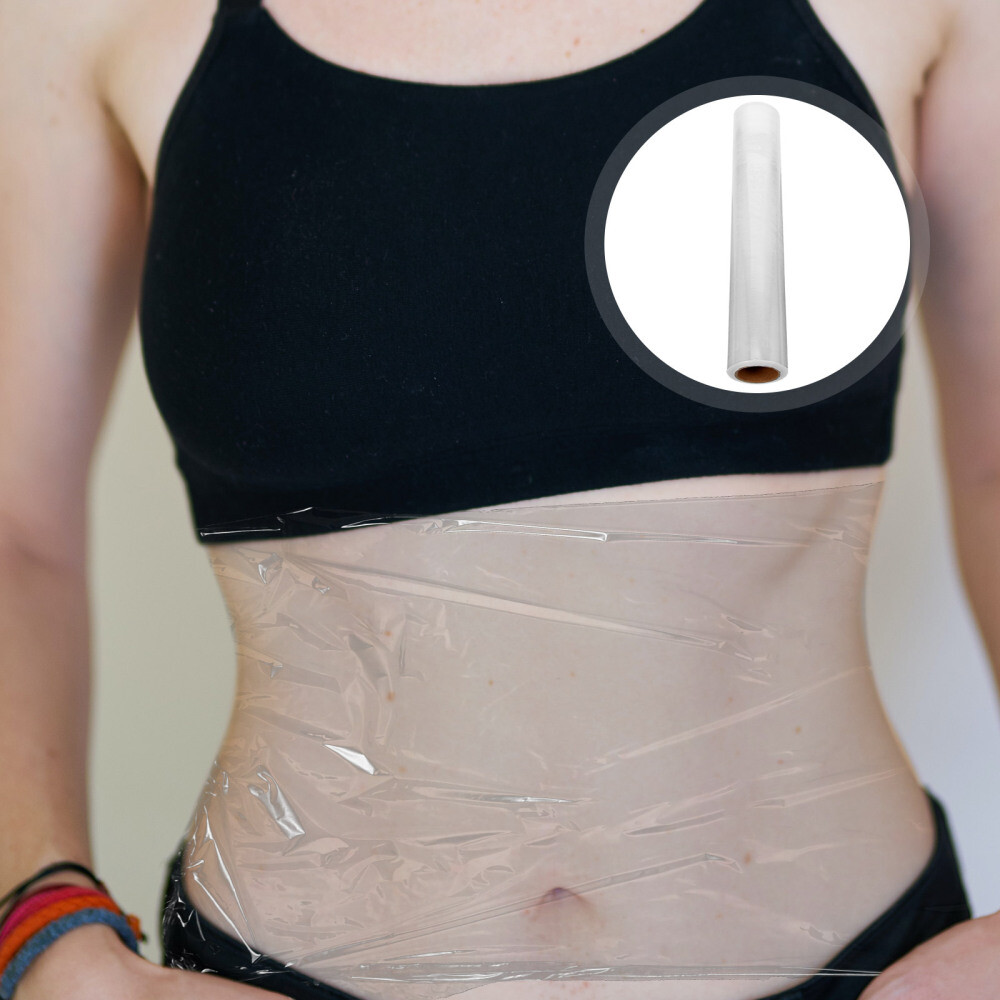 Cling Wrap Best Stomach Wraps For Working Out Plastic Wrap Top On