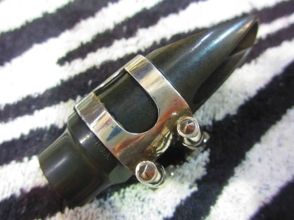 Boquilla saxofón soprano Otto Link (USA) TONE EDGE7 + ligadura Selmer Foto 2 de 4