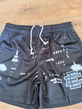 Eric Emanuel EE Black Mesh Shorts Men s Stree...
