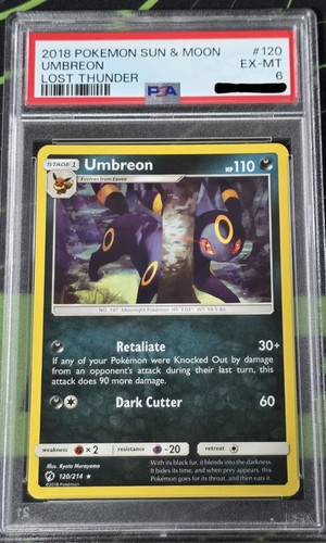 Umbreon graded PSA 6 for sale on eBay