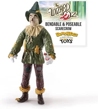 BendyFigs The Noble Collection - The Wizard of Oz Scarecrow 7.5-inch Figure