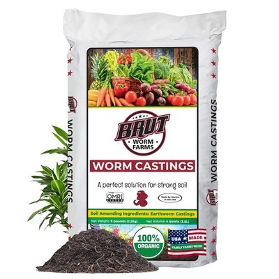 Certified Organic Worm Castings - Indoor & Outdoor Use/-
