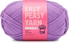Woobles Easy Peasy Yarn for Beginners - Crochet  Happily Ever Lavender