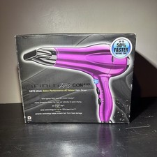 Brand new Conair Infiniti Pro 1875 Watt Salon Performance hair dryer purple NIB