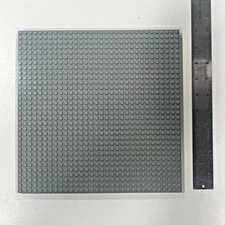 Lego Compatible Light Bluish Gray Baseplates (Lot of 5)  :  32x32 (10 Inx10 In)