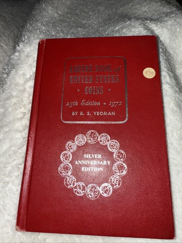Vintage 1972 25th Addition A Guide Book Of United States Coins Vintage