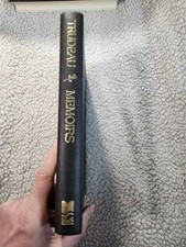 Pierre E Trudeau Memoirs 1993 Hardcover McClelland Stewart Biography Canada