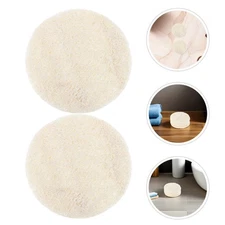 12 Pcs Loofah Cleansing Tablets Dead Skin Scrubber Body Washcloth