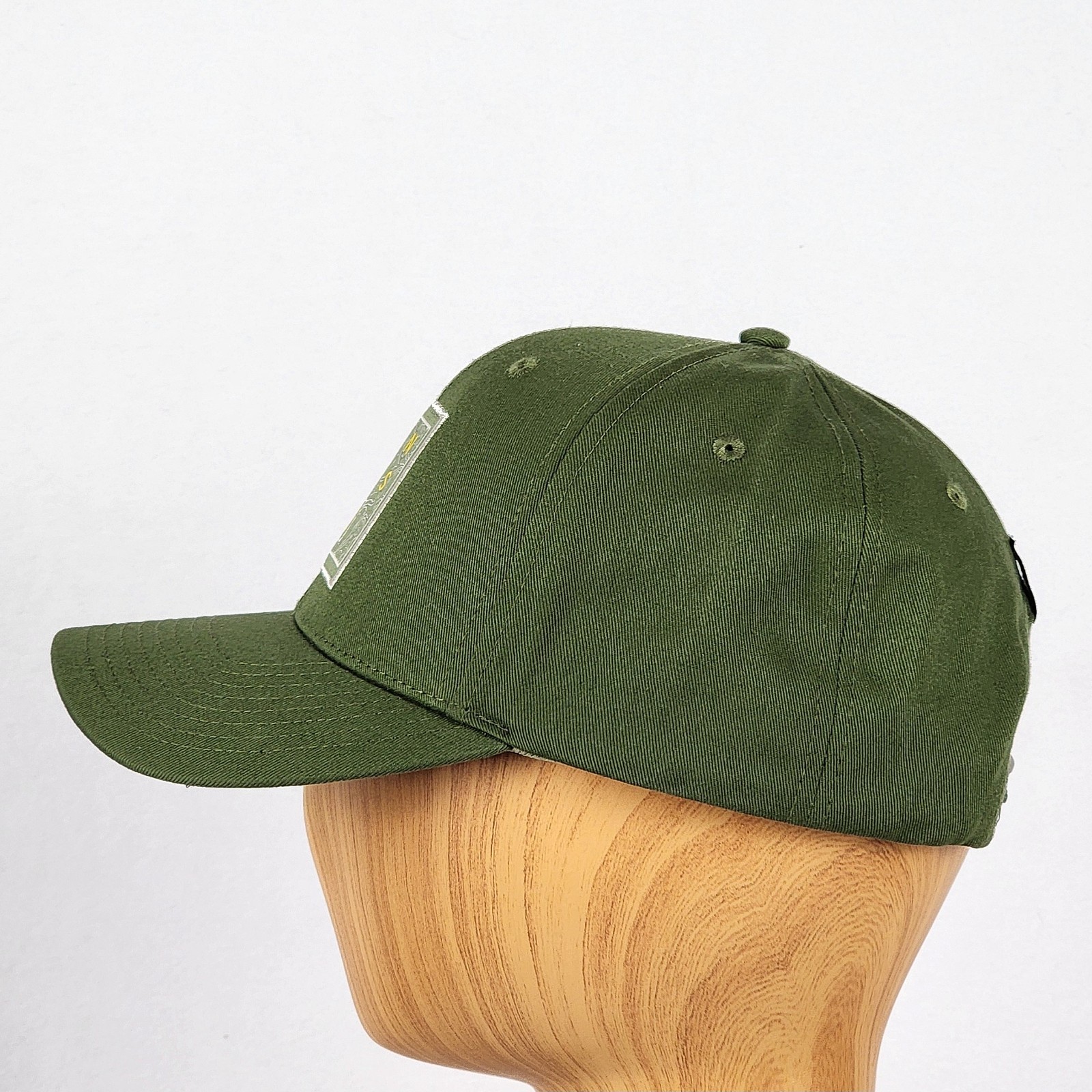 MTN OPS Topographic Logo Patch Green Snapback Cot… - image 9