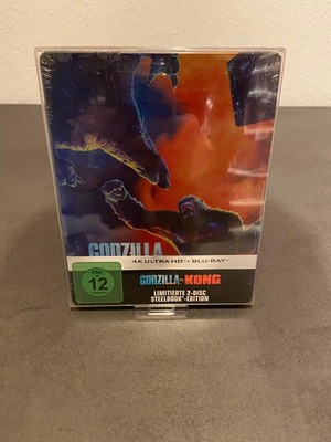 Godzilla vs Kong Steelbook 4K Ultra HD + Blu-ray OVP sealed OOP MonsterVerse