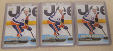 LOT OF 3 MATHEW BARZAL 2016-17 UPPER DECK YOUNG GUNS ROOKIE CARDS SP #458 RC