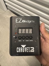 Chauvet DJ EZ Wedge Tri Battery Power Wireless LED Wash Lights