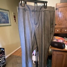 Nine West Unisex Adults Gray Solid Dress Pants size 4P New with Tags