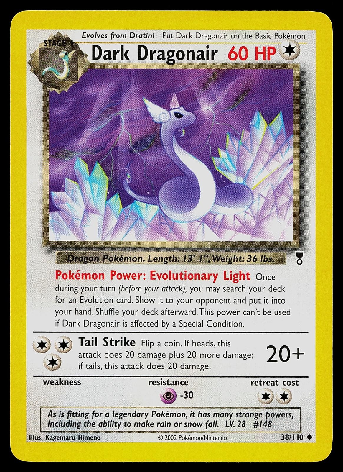 Pokemon Card - Dark Dragonair Legendary Collection 38/110 Uncommon