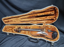 ANTIQUE VIOLIN COPY ANTONIUS STRADIVARIUS 3/4 W/ CASE BERLIN, GERMANY  NO BOW
