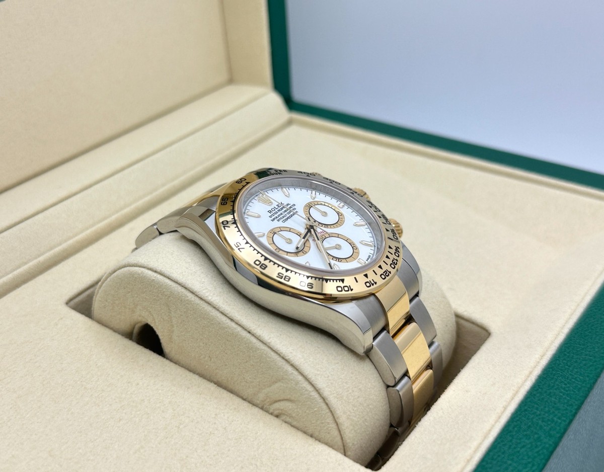 2026 Rolex Daytona 126503 White Dial 18K Yellow Gold Stainless