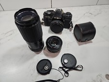 Minolta X-700 35mm SLR Film Camera with 50 mm,80-200 Mm Lens READ DESCRIPTION 