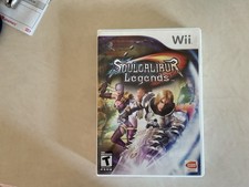 Nintendo WII Game Soulcalibar Ledgens Used