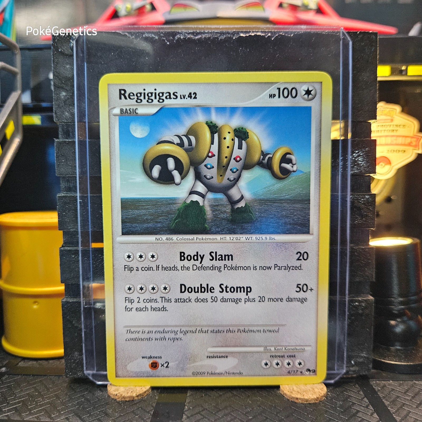 Regigigas POP Series 9 Promo Pokémon TCG 4/17 Rare