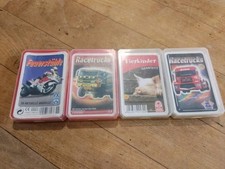 4 Quartettspiele Kartenspiele