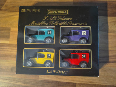 Matchbox - F.A.O. Black Collectible Ornaments 1st Edition Limited to 7.500