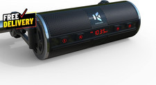 Motorcycle Speakers Bluetooth Waterproof Radio Audio System Built-In Amplifier..
