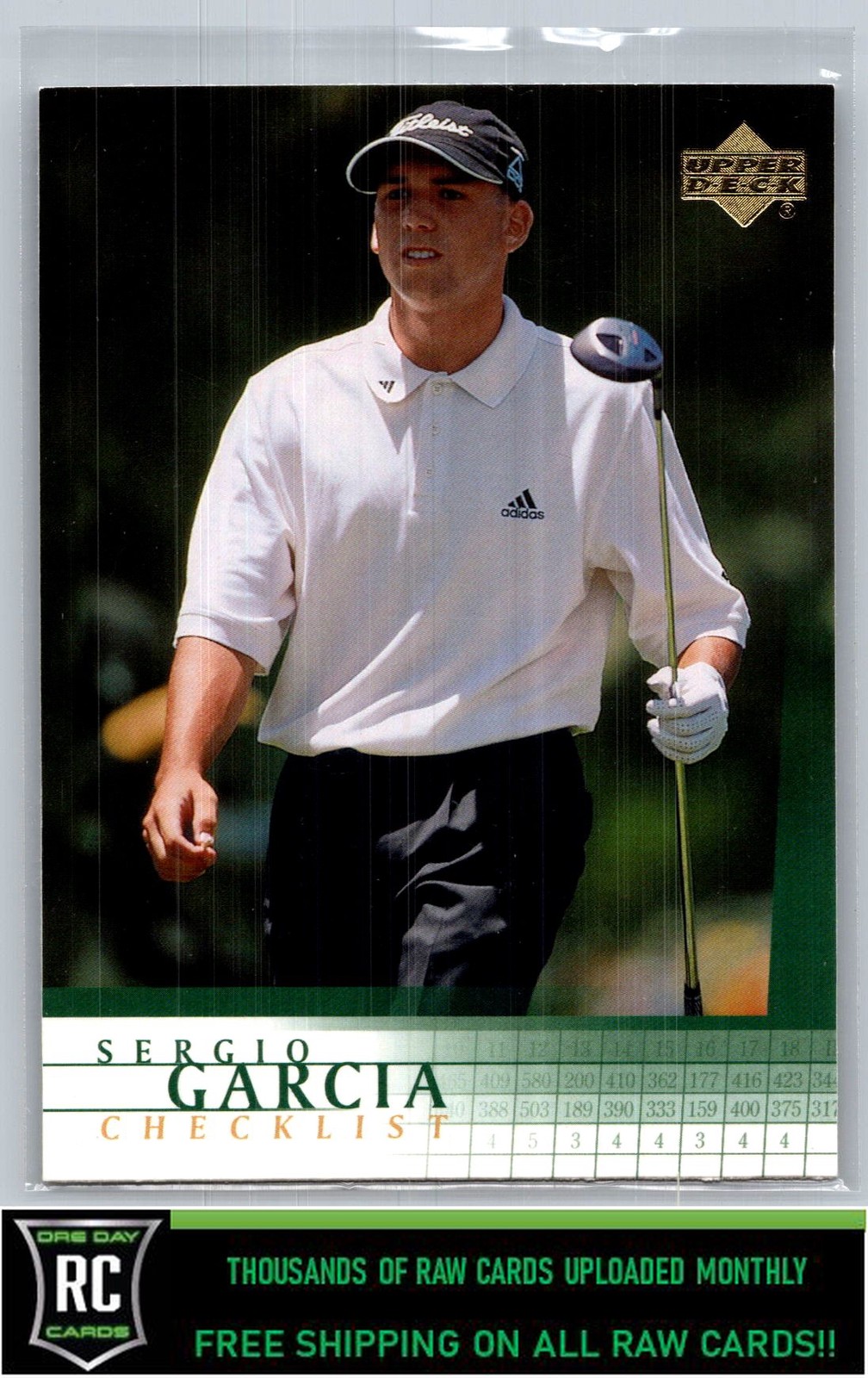 2001 Upper Deck Sergio Garcia #197