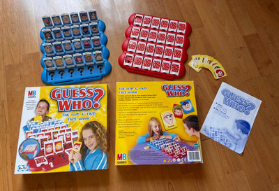 MB Guess Who? Flip and Find Face Brettspiel