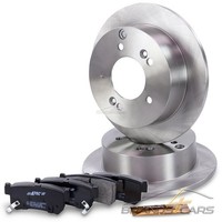 Atec Bremsscheiben Voll Ø262 + BremsbelÄGe Hinten FÜR Hyundai Sonata 5 Tucson