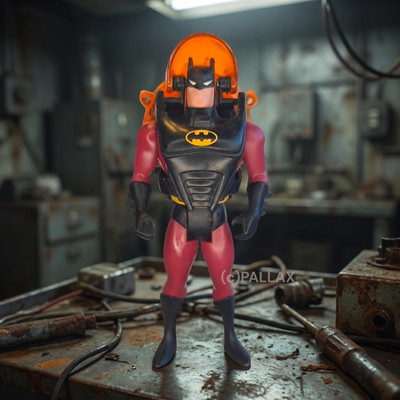 BATMAN THE ANIMATED SERIES - INFRARED BATMAN 12 CM / KENNER 1993