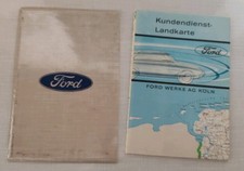 Original Ford Kundendienst Landkarte Oldtimer Ford Taunus 12M