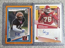 Demetrius Knight Jr 2025 Donruss Rated Rookie Orange Auto RC +++++