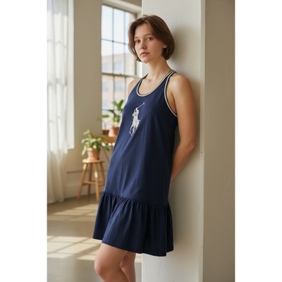 Ralph Lauren Girls Navy Blue Big Pony Drop Waist Racerback Dress XL 16 | eBay Ralph Lauren Girls Navy Blue Big Pony Drop Waist Racerback Dress XL 16 | eBay