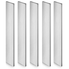 5 Pack 1095 Steel Flat Stock Bar,12 x 2 x 1/8 Perfect Knife Making Steel B...