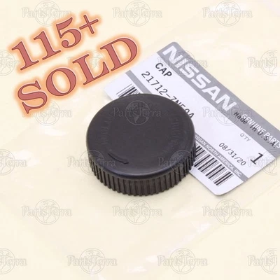 21712ZN50A Genuine Nissan ALTIMA Infiniti QX60 Engine Coolant Reservoir Tank Cap - Image 1 of 4