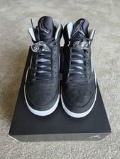 Air Jordan 5 Retro Mid Oreo Moonlight Nero Bianco Grigio CT4838-011 Uomo TG 8,5
