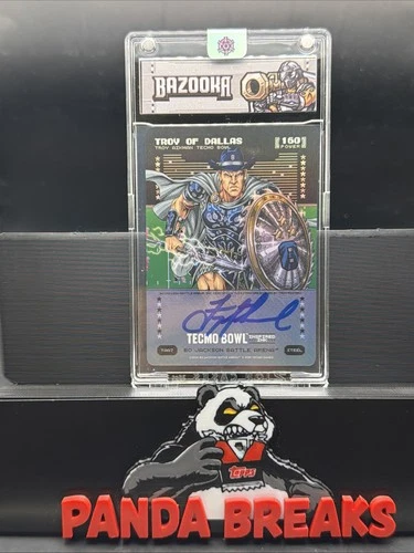 2026 Bo Jackson Battle Arena Tecmo Troy Of Dallas Steel Auto Power 160