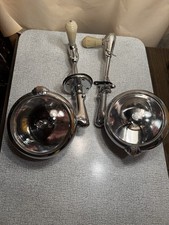 Vintage Unity Mfg Co Model S6 Spotlights. Rat Rod Parts. Vintage Chrome. Vintage Unity Mfg Co Model S6 Spotlights. Rat Rod Parts. Vintage Chrome.