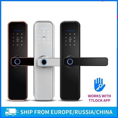 TTlock Smart Fingerprint Door Lock WiFi Bluetooth Digital Keypad Code Entry Unit