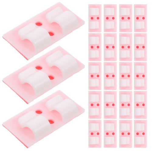 26 Pcs Verkabelungsschnalle Reparaturgerät Selbstklebende Kabelorganisatoren - Afbeelding 7 van 12