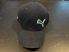 Puma Baseball Cap Navy / Dark Blue With Aqua Logo Cap - One Size / Adjustable
