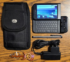 HTC Dream DREA100 / Google G1 - Black T-Mobile Very Rare Android Smartphone
