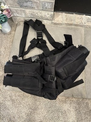 ViewLoader Paintball Ammo Tubes Set of 4 w/ Chest Carrier Harness Pack i&i VL