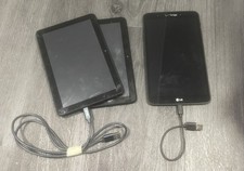 Tablet Lot Amazon Fire + LG Verizon 7  8  Bun...