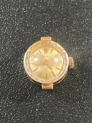 Vintage Rolex Solid 14K Yellow Gold Woman's Watch