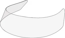 ALLSTAR PERFORMANCE ALL23240 Dirt Windshield Tinted