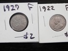 Nice Starter Set of 6 F Nickels From Canada 1922,1927,1928,1931,1935,1936 — photo 4