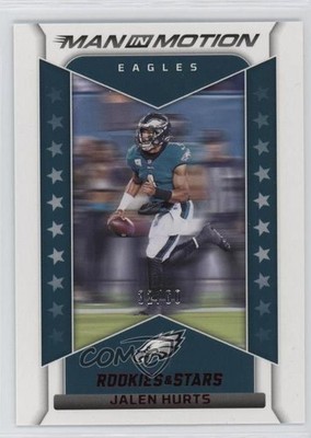 2022 Panini Rookies & Stars Man in Motion Longevity 32/80 Jalen Hurts #MM-25 2h5