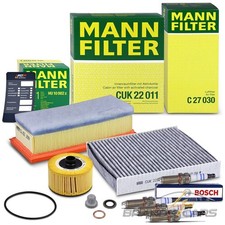 MANN INSPEKTIONSPAKET FÜR DACIA DUSTER RENAULT CAPTUR CLIO 4 1.2 TCe BJ AB 2013